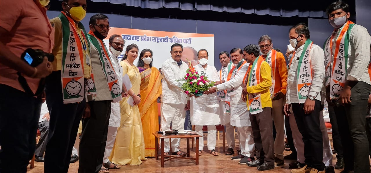 BJP and RSP workers join NCP in the presence of Deputy Chief Minister Ajit Pawar