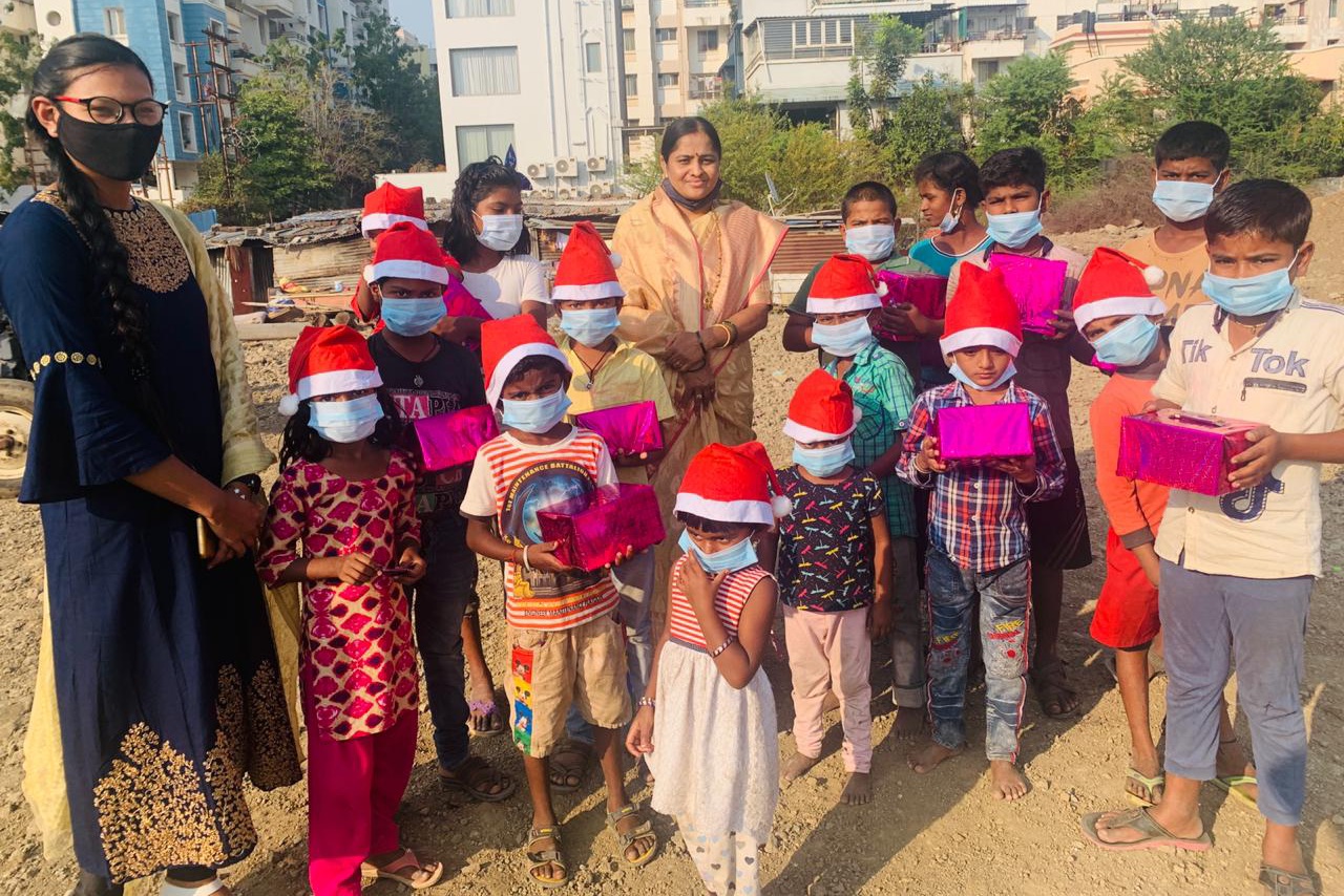 Celebrate Christmas with poor children from Unnati Social Foundation