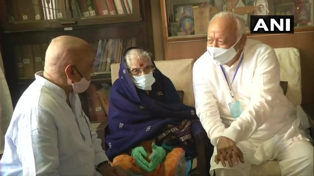 Sarsanghchalak Mohan Bhagwat reached out to his family after the death of MG Vaidya
