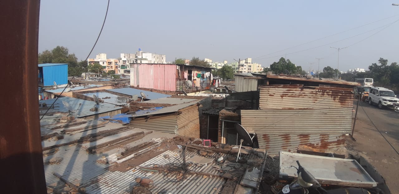 Attempt to grab Bhimshaktinagar slum land
