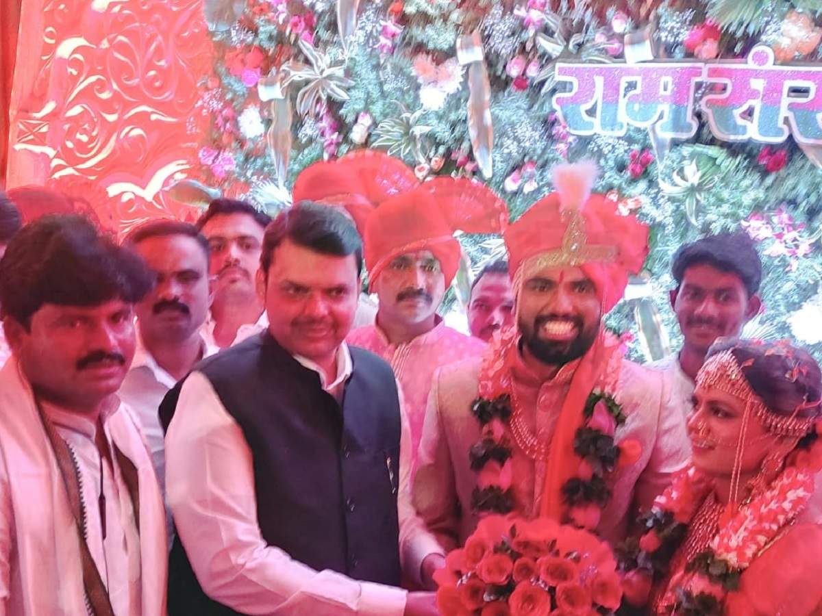 Royal wedding ceremony of BJP MLA Ram Satpute in Pune