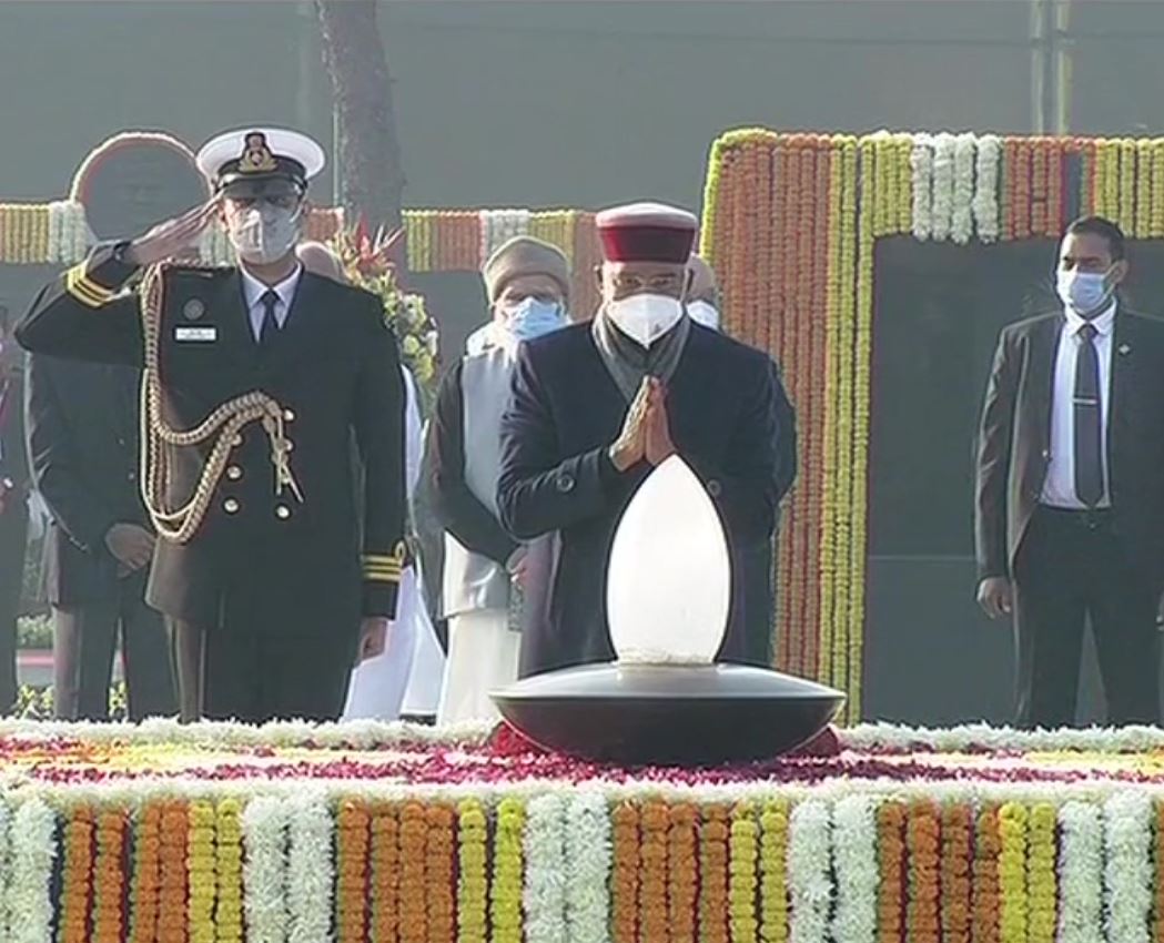 President Ramnath Kovind pays homage to Atal Bihari Vajpayee on his birthday
