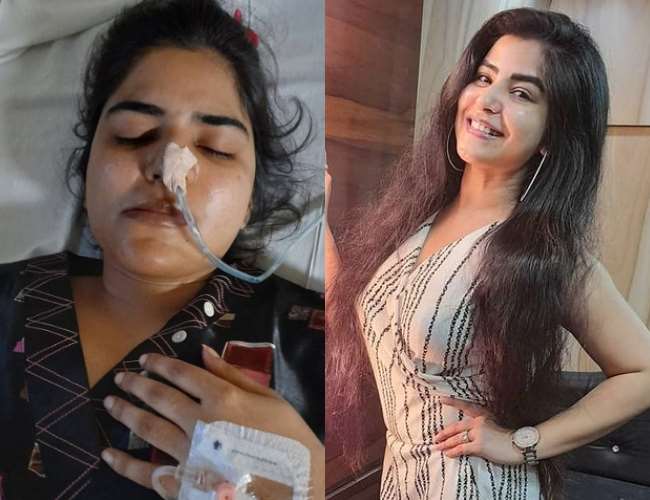 Actress Shikha, who serves Corona patients, was paralyzed