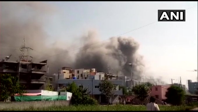 #BREAKING: 5 bodies found in Seram Institute building fire - Pune Mayor