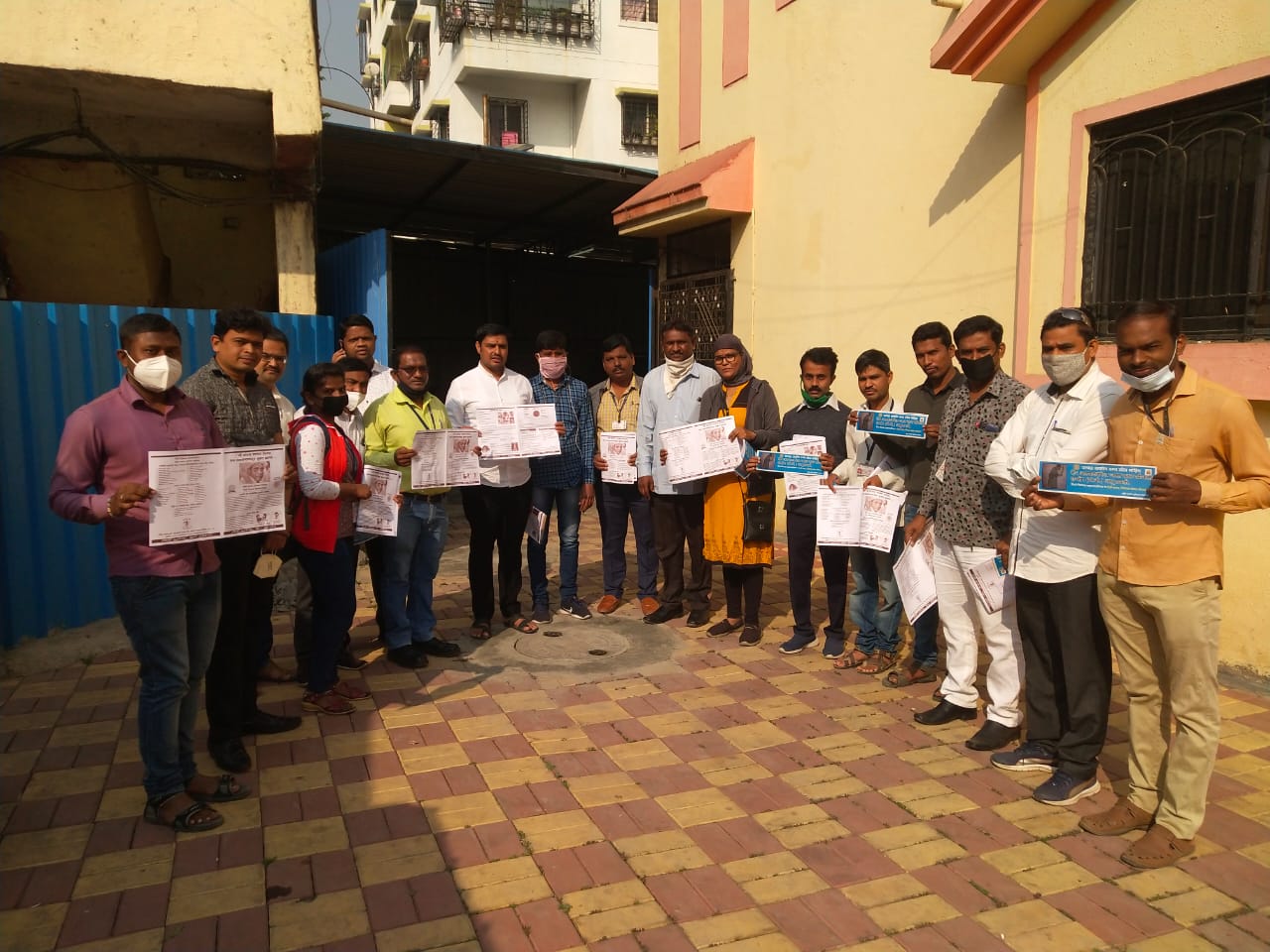 Health awareness through the initiative of Dinesh Yadav at Kudalwadi