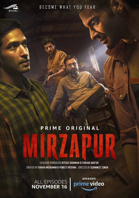 Local police arrived in Mumbai after a complaint was lodged in the Mirzapur web series