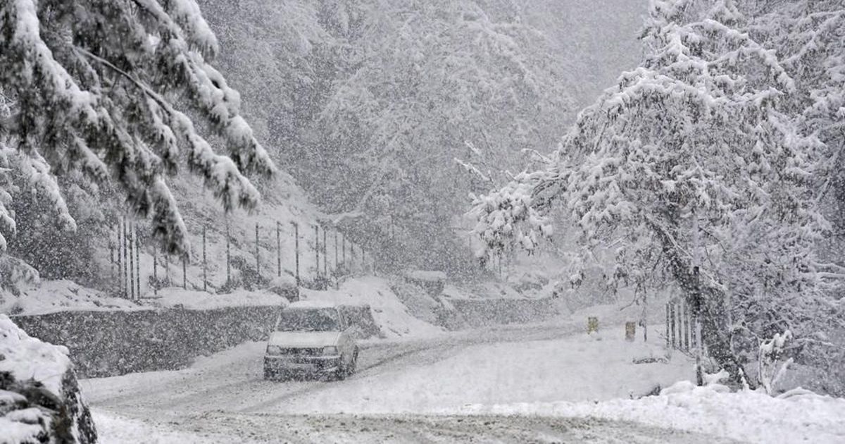 Roads, planes closed for four days due to snowfall in Kashmir; Hundreds of tourists were stranded