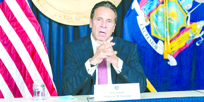 New York governor charged with sexual harassment