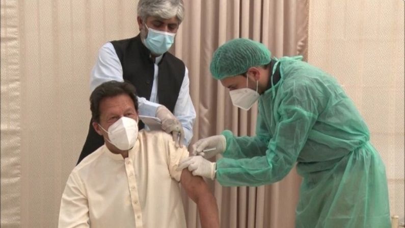 Pakistan's PM vaccinated against coronavirus two days ago