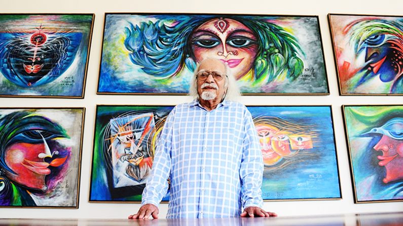Famous painter Laxman Pai passed away