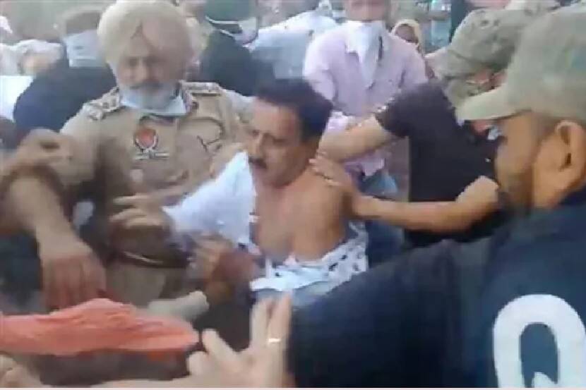 Kadelot of rage! Farmers attack BJP MLA; The clothes were also torn