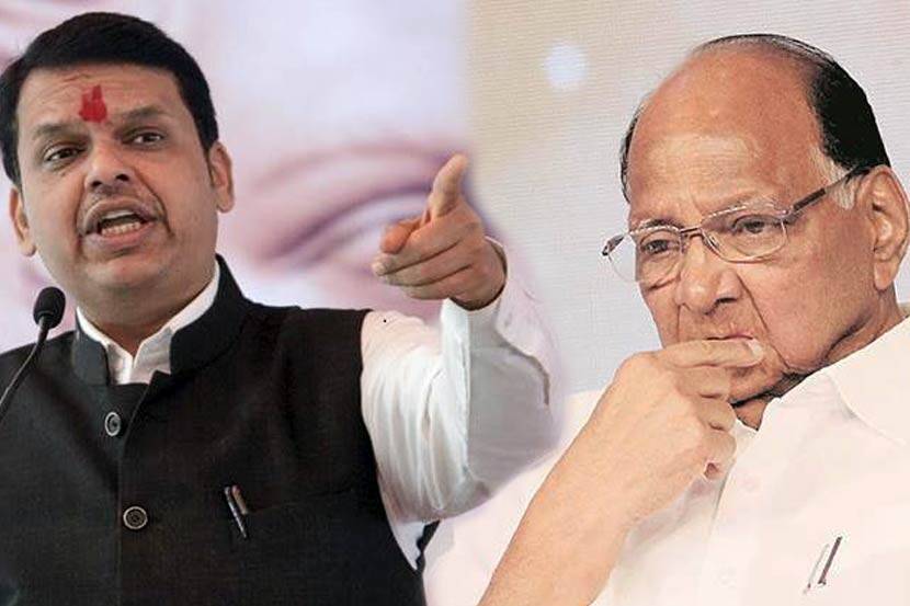 Misinformation was given by Sharad Pawar; Fadnavis's counterattack