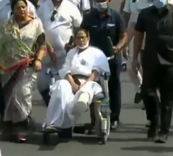 After returning from the hospital, Mamata Banerjee started her campaign; Wheelchair participants