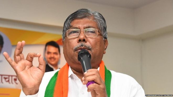 ... will then file a petition in a contempt of court case; Chandrakant Patil warns Mahavikas Aghadi