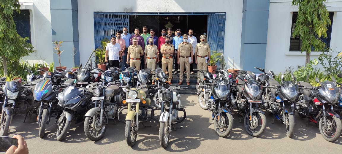 35 bikes stolen by educated youth for fun; Three arrested