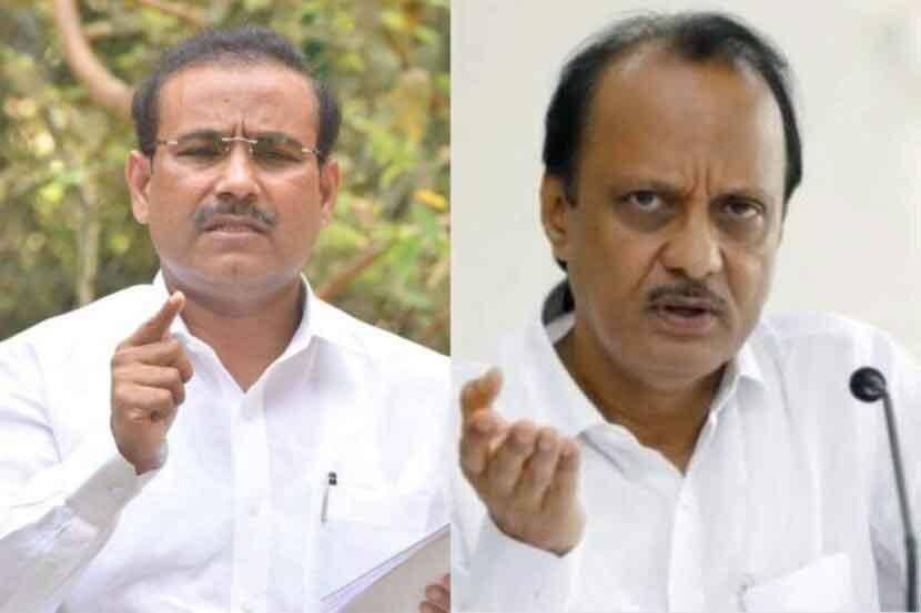 Deputy Chief Minister Ajit Pawar and Health Minister Dr. Rajesh Tope in Satara today