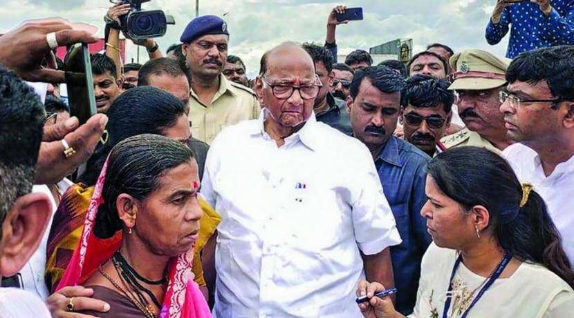"Sharad Pawar, you wrote a letter for the drunkards, don't write a letter to the Chief Minister for the farmers too"