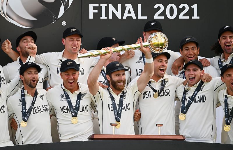 New Zealand beat India to win first Test World Cup