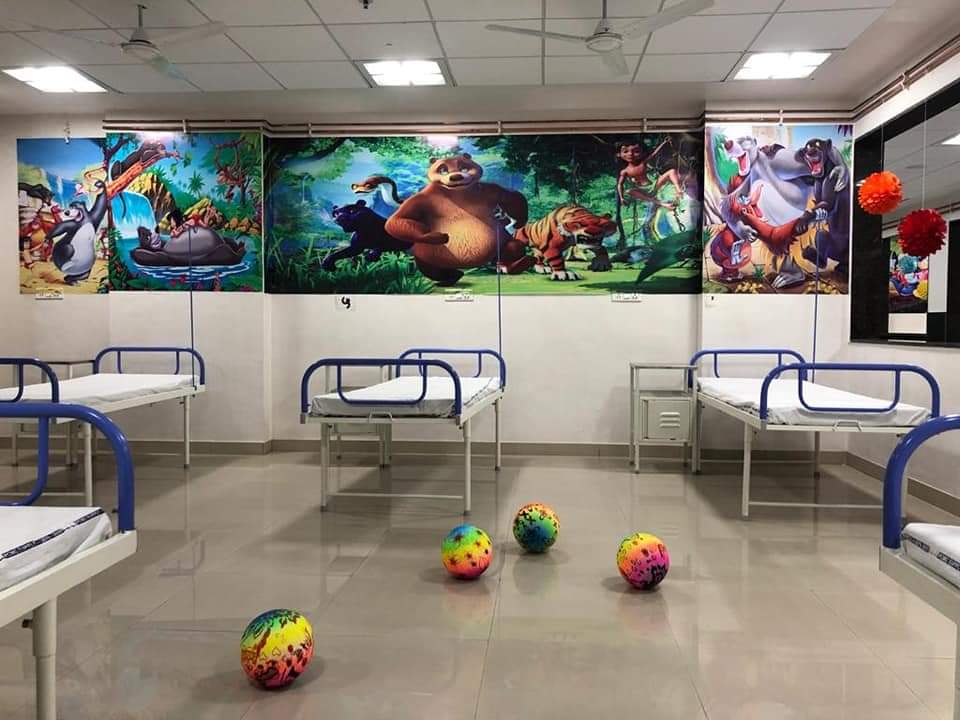 ‘Play Room’ for children at Jijamata Hospital, Pimpri