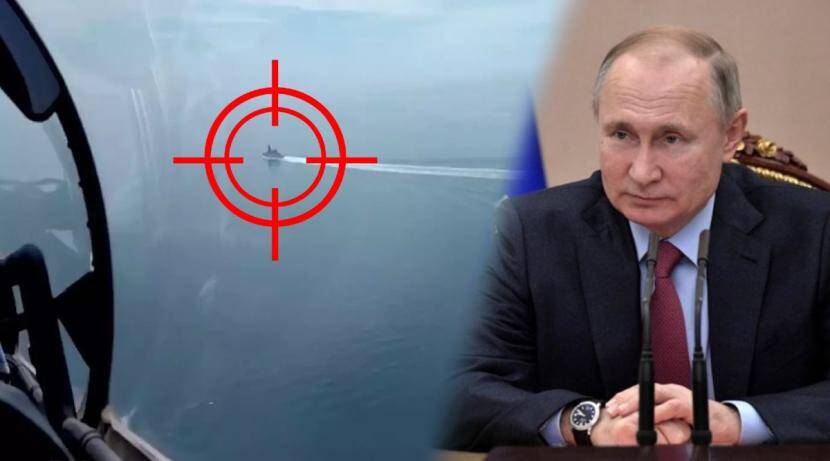 "… So our next bomb will fall on the ship, not on the ship's path"; Russia warns Britain