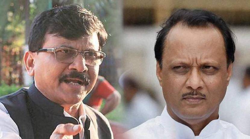 "Ajitdada, don't annoy our people, otherwise it will go wrong", Shiv Sena MP Sanjay Raut's statement!
