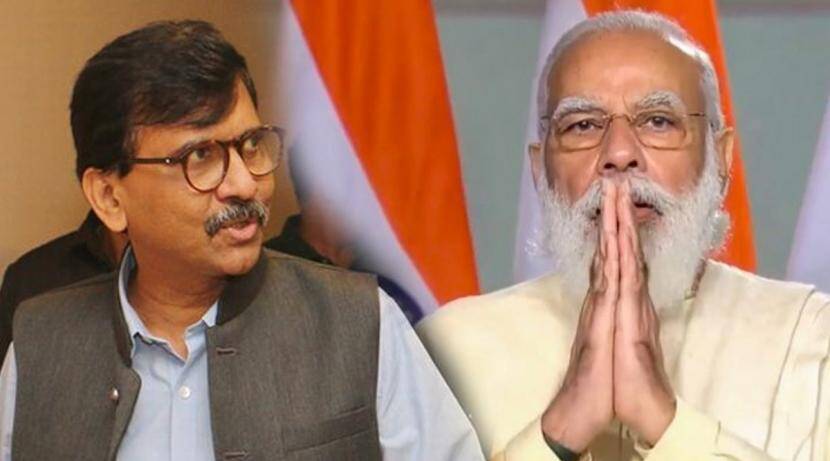 "It is because of Modi's face that the BJP has been succeeding for the last seven years"; Public appreciation from MP Sanjay Raut