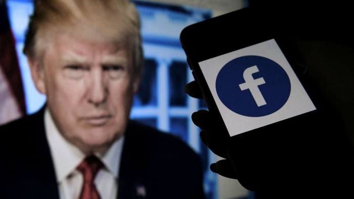 Former US President Trump's Facebook account suspended