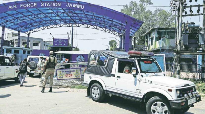 Terrorist drone attack! Bomb blast at Jammu Air Force base, two officers injured