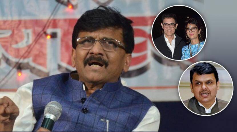 Sanjay Raut gave the example of divorce of Aamir and Kiran Rao for BJP ...