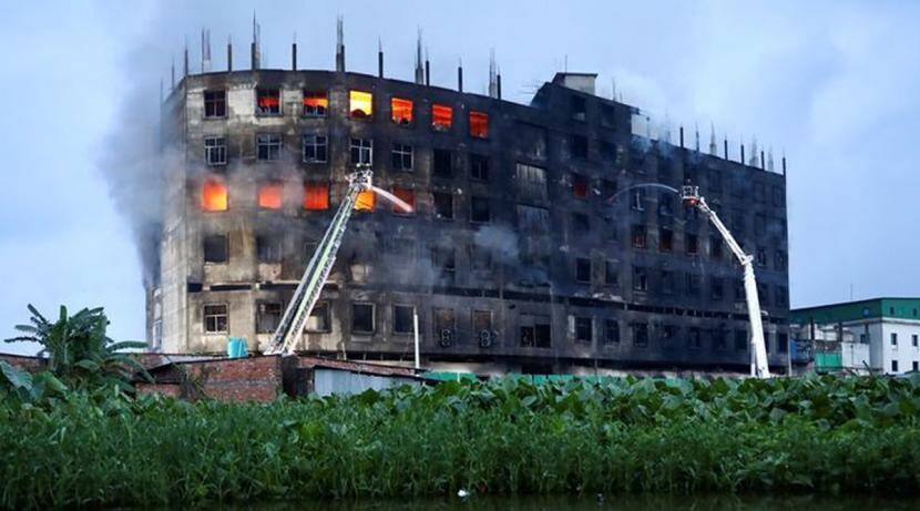 Terrible accident in Bangladesh !; 40 killed, 30 injured in factory fire