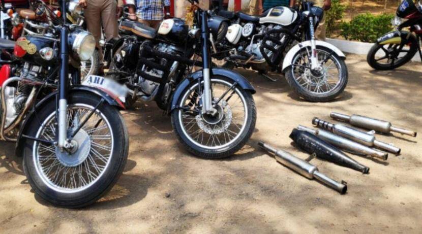 High Court orders action on bikes with modified silencers; Said, "These bikes."