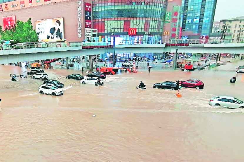 13 killed in China floods Migration of one lakh people