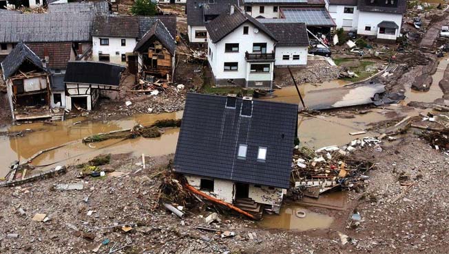 Floods in Belgium and Germany kill 70 Many are missing