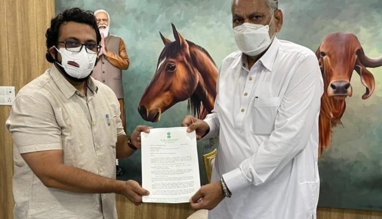 Exclude bull from protected animal list: Dr. Demand of Amol Kolhe