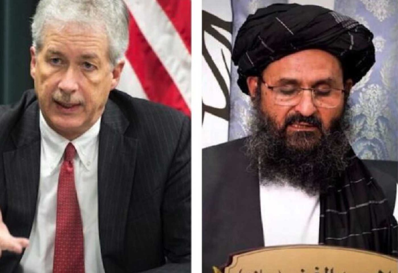 US CIA director meets Taliban chief?