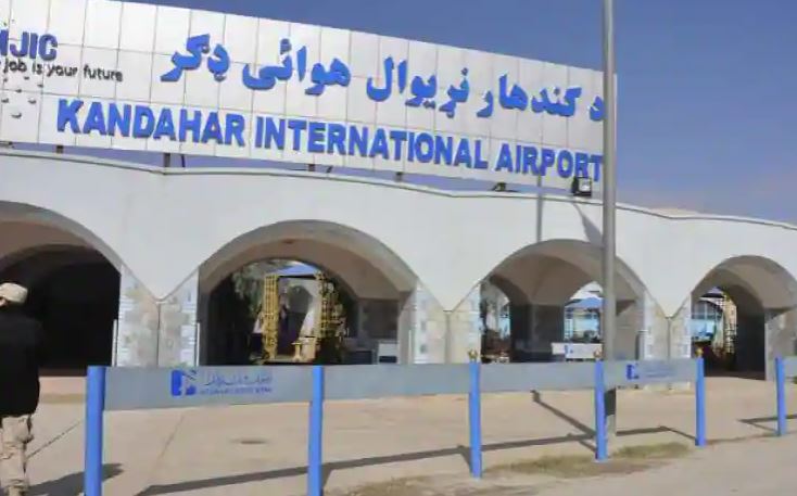 The Kandahar International Airport in Afghanistan was shaken by a rocket attack