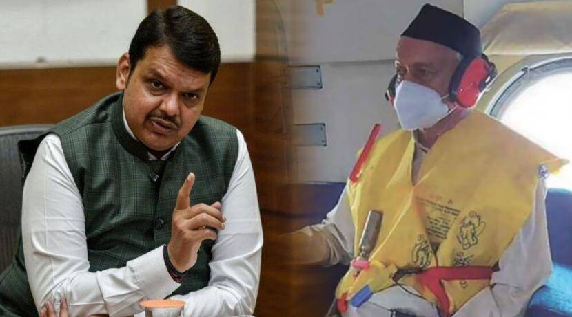 "Some people get nauseous because of the honest work of the governor"; Opposition leader Devendra Fadnavis criticized