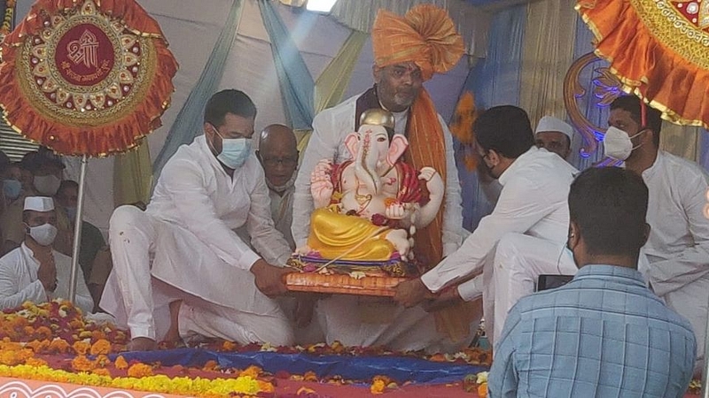 Ganesh Visarjan 2021: Immersion ceremony of Mana Ganapati in Pune