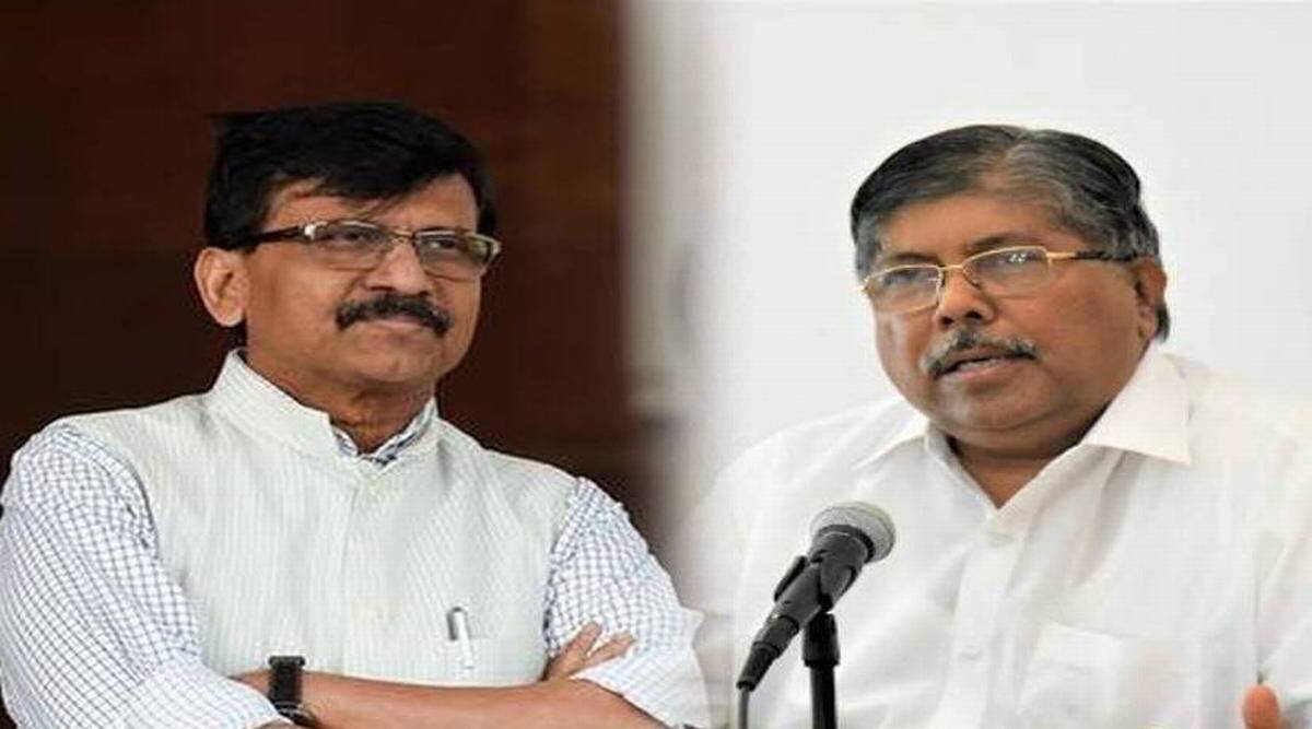 "You have a lot of money and that ..."; Sanjay Raut's reaction to Chandrakant Patil's defamatory statement