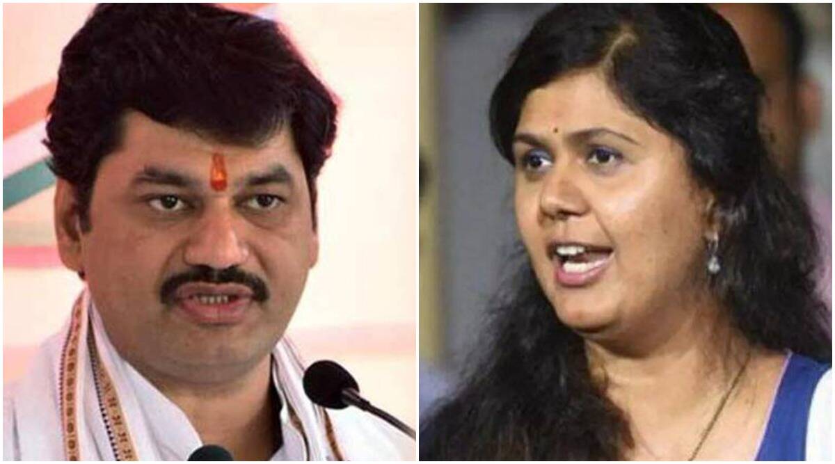 NCP ceremonies while farmers are standing in the water ", Pankaja Munde indirectly targeted Dhananjay Munde