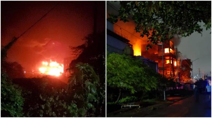 Fire at company in Tarapur industrial estate; Preliminary estimate of no loss of life