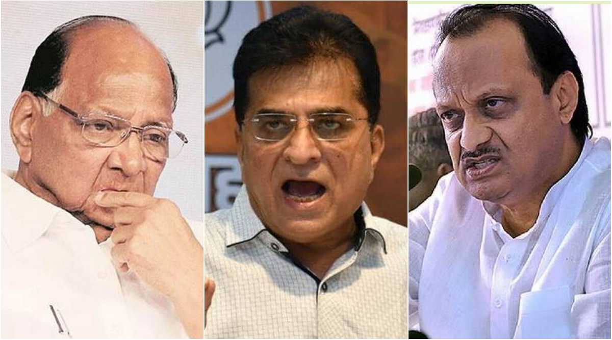 Does Sharad Pawar agree that Deputy Chief Minister Ajit Pawar amassed anonymous wealth in the name of his sisters? Kirit Somaiya's attack