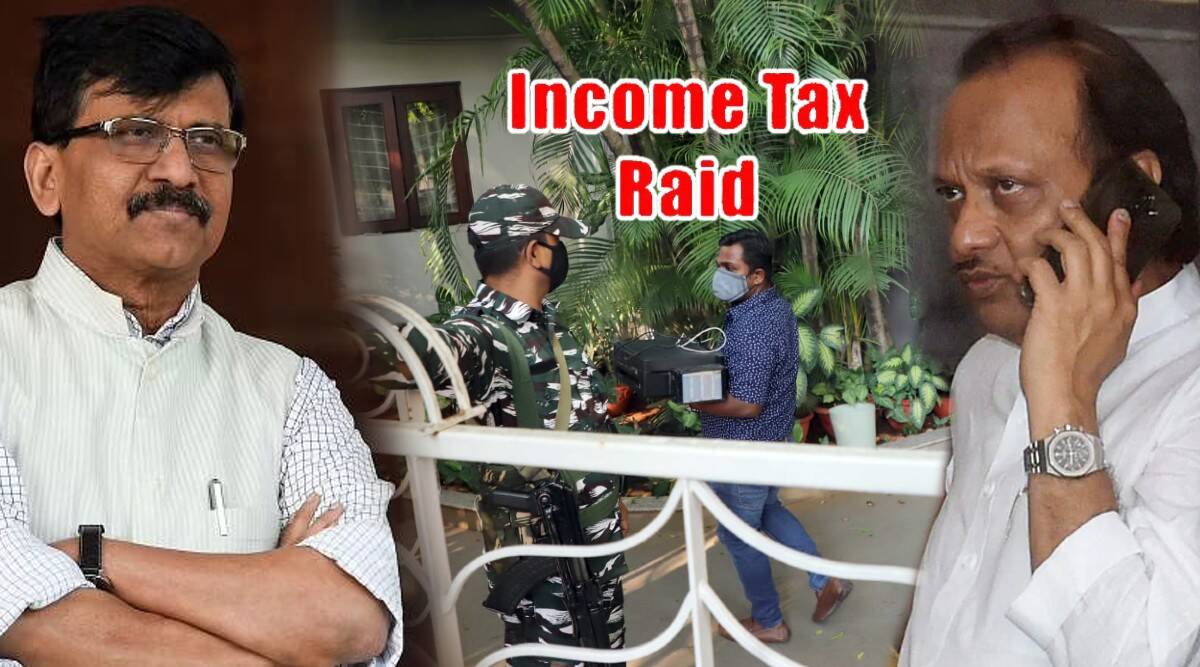 Sanjay Raut's warning to BJP from Income Tax Department's raid on Ajit Pawar's close ones saying "Apna time aayega"