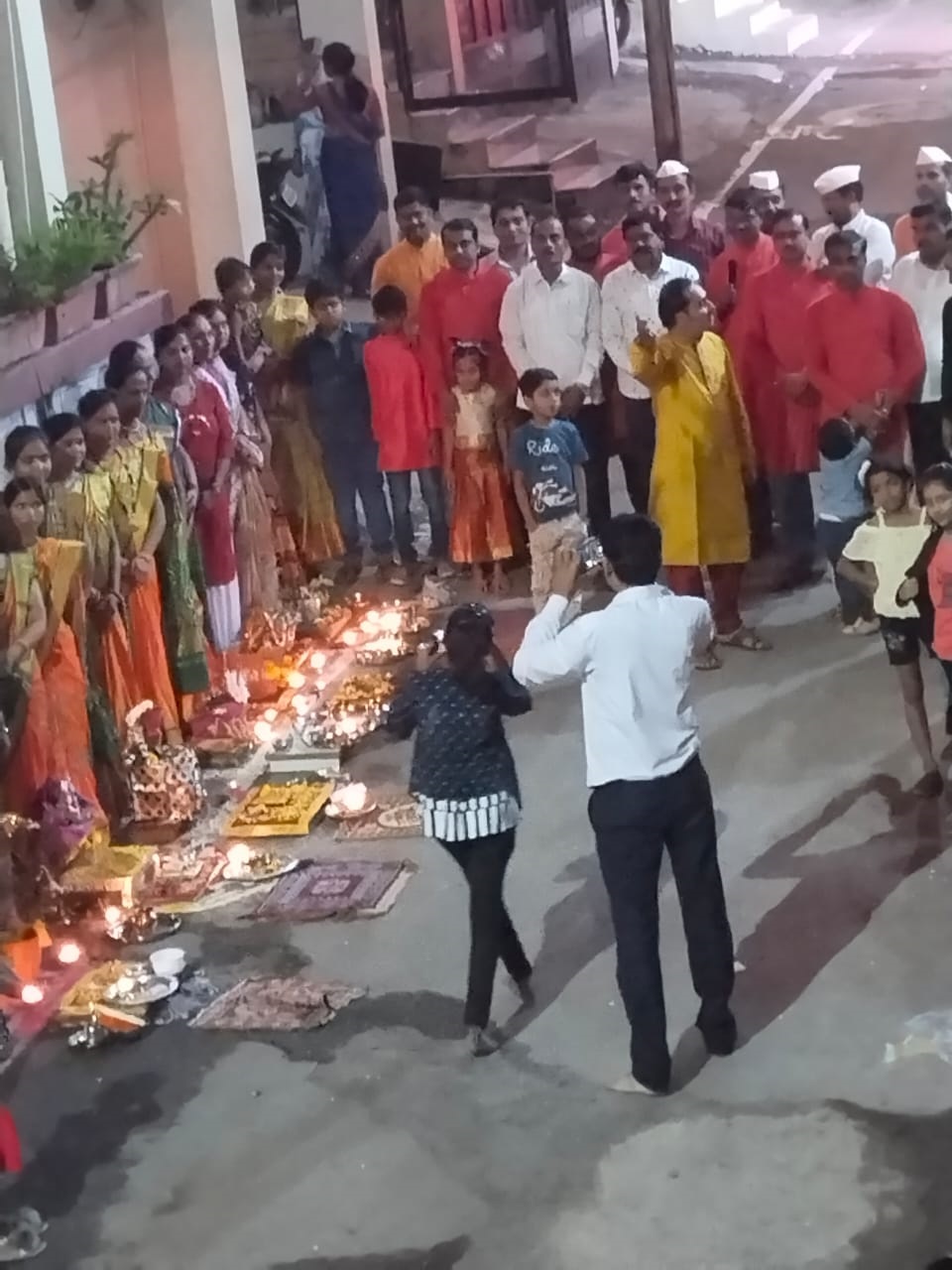 Mass Tulsi wedding ceremony at Valhekarwadi