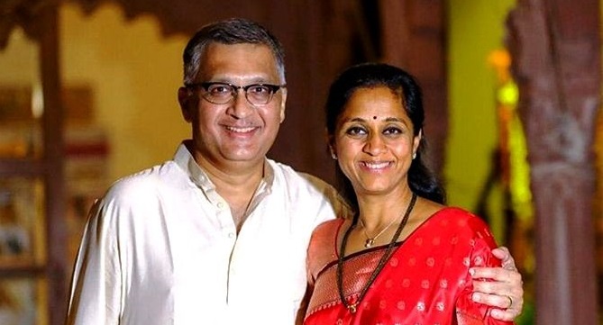 Supriya Sule and her husband Sadanand Sule were infected with coronavirus on social media