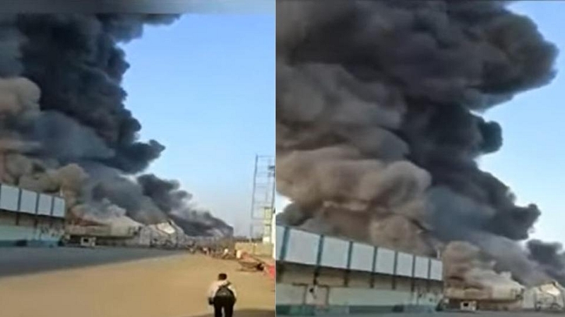 Massive fire at Reliance's warehouse, loss of crores
