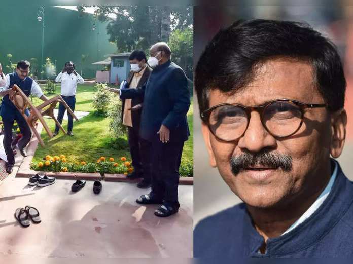 Sanjay Raut got angry at the trolls from that photo and said, 'xxx stop tyagiri'