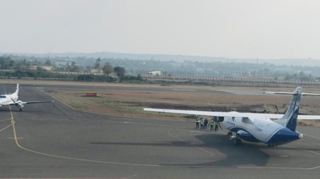 Kolhapur-Mumbai flight finally launched! Travel 3 days a week