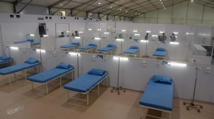 Arrangement of 200 beds in Nehru Nagar Jumbo Hospital
