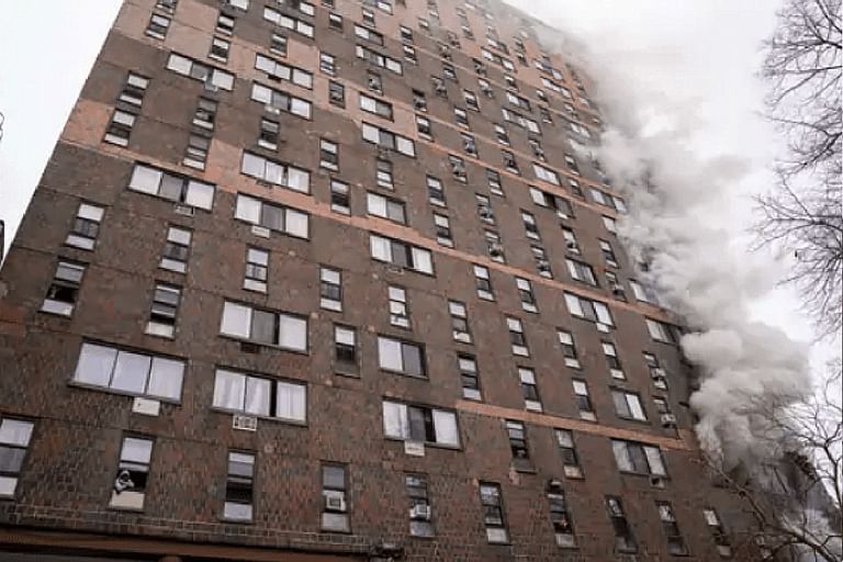 A fire in a New York building has killed at least 19 people, including nine children